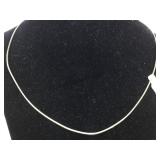 VINTAGE STERLING TIFFANY & CO. SNAKE CHAIN NECKLAC