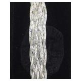 STERLING WIDE CHAIN BRACELET