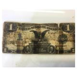 1899 $1 SILVER CERTIFICATE, LARGE SIZE