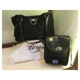 PAIR OF BRIGHTON HAND BAGS , 1- DUST BAG
