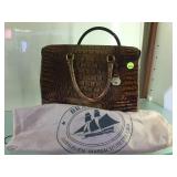 BRAHMIN  ALIGATOR HAND BAG W/ DUST BAG