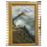 GILT FRAMED OIL/CANVAS,"MIDLAND ROUTE",