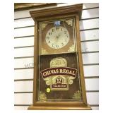CHIVAS REGAL ADVERTISING CLOCK