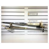DECORATIVE SWORDS, 2 X $