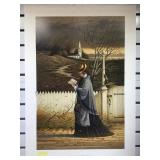 SEA CAPTAINS WIFE PRAYING BY CHARLES WYSOCKI