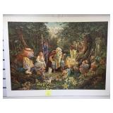 SUPERSTITIONS BY JAMES C. CHRISTENSEN LITHOGRAPH