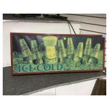 VINTAGE SCHILTZ LIGHT UP ADVERT SIGN