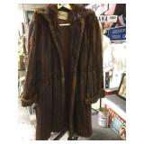 MCALPIN  KNEE LENGTH FOX COAT