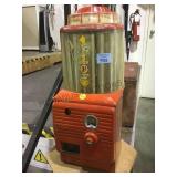 VINTAGE1 C  GUM VENDING MACHINE