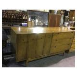 VINTAGE MARTINSVILLE DRESSER, 6 DRAWER W/MIRROR