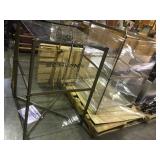 SMALL BRONZE DISPLAY TOWER, 2 X $