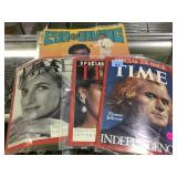 Vintage magazines including Time, Life & more.