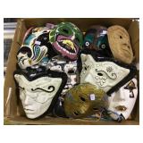 Masquerade wall decor masks & more.