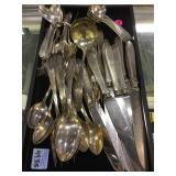 Community silverplate cutlery.