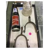 Vintage spurs, vintage insulator & 1985