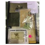 Tray lot, antique tin type, photos & more.
