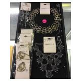 Tray lot "nip" costume jewelry