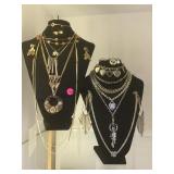 2 necks of quality costume jewelry
