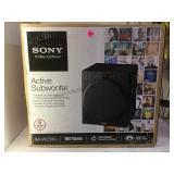 Sony sa-w2500 100 watt active subwoofer w/