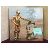 Original 1977 Star Wars soundtrack vinyl album w/
