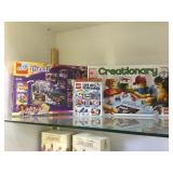 3 pieces Lego sets and games in boxes Local