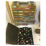Large lot of hot wheels and matchbox cars in