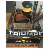 Lot of assorted items including triumph