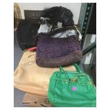 lot of assorted fashion purses local pick up only