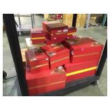 Cart bottom lot of assorted boxes for Crystal