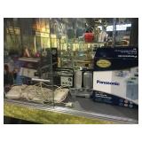 Shelf lot including Star Wars science toy in box,