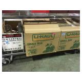 Bottom shelf lot of assorted kitchen and