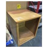 Wooden side table with lower storage local pick