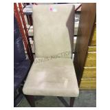 Micro suede high back chair local pick up only