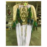 Robes and real feather piece and more