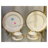 A pair of Lenox "Lowell" dinner plates