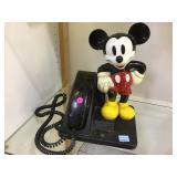 Vintage Mickey Mouse push button telephone