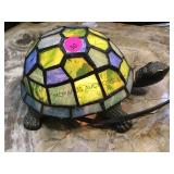 Stained glass turtle lamp local pickup only