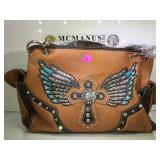 P&G western style shoulder bag