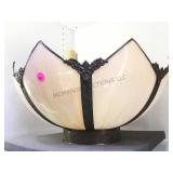 Vintage slag glass shade local pickup only