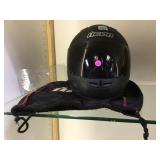 Icon Hydra dry  motorcycle helmet w bag