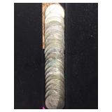 1967 Kennedy half dollar 40% silver 20 count