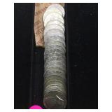 1967 Kennedy half dollars 40% silver 20 count