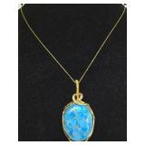 10k gold necklace w/ 30 CT