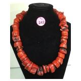 16" length of coral beads