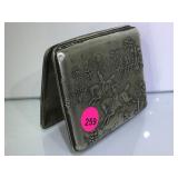 Antique engraved cigarette case