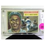 Jackie Robinson Brooklyn Dodgers baseball card,