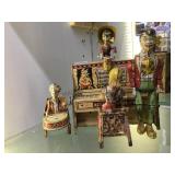 Vintage wind-up toy "Unique Art Manufacturing Co.