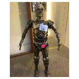 15" tall metal c-3po statue