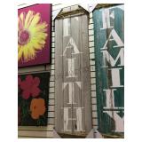 Canvas print "FAITH",18/66.  Local pickup only