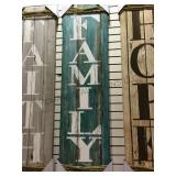 Canvas print "FAMILY", 18/66.  Local pickup only